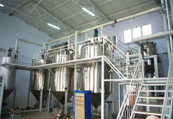 Секция щёлочного рафинирования