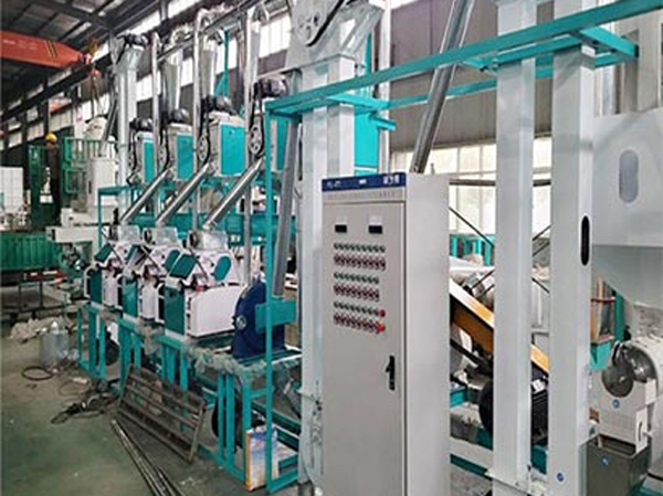 Машина для помола кукурузной муки и круп мощностью 20 тонн в день