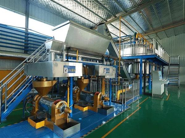 Линия по производству подсолнечного масла