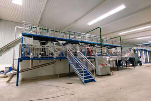 Машина для переработки и рафинирования коровьего жира