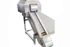 Машина для нарезки рулетов из глютена