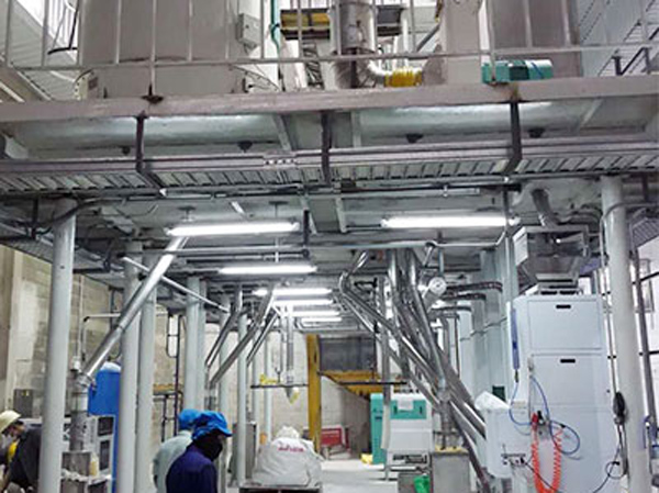 Линия по переработке пшеничной муки мощностью 100 тонн