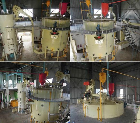 кукурузный жмых из цеха предварительного прессования