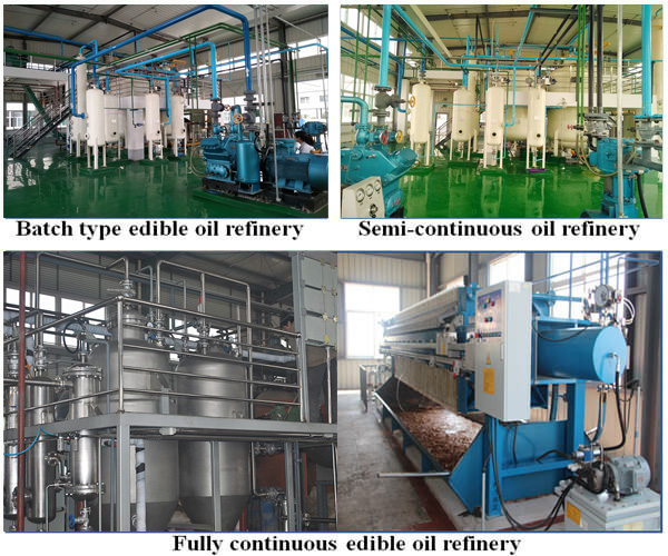 Секция рафинации подсолнечного масла