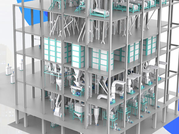 Автоматическая линия по производству кормовых гранул для животных