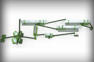 Автоматическая линия по производству биоорганических удобрений