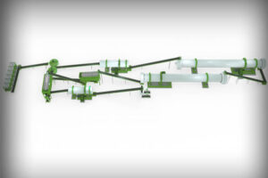 Автоматическая линия по производству органических удобрений из фекалий