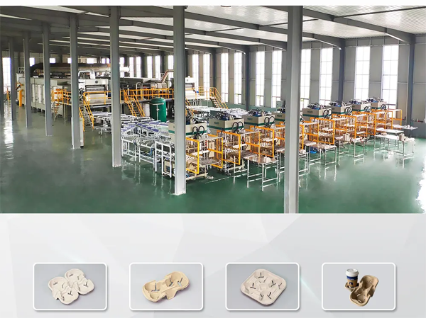 Автоматическая линия по производству подставок для стаканов с горячей прессованием