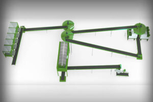 Автоматическая линия по производству удобрений из кроличьего помета