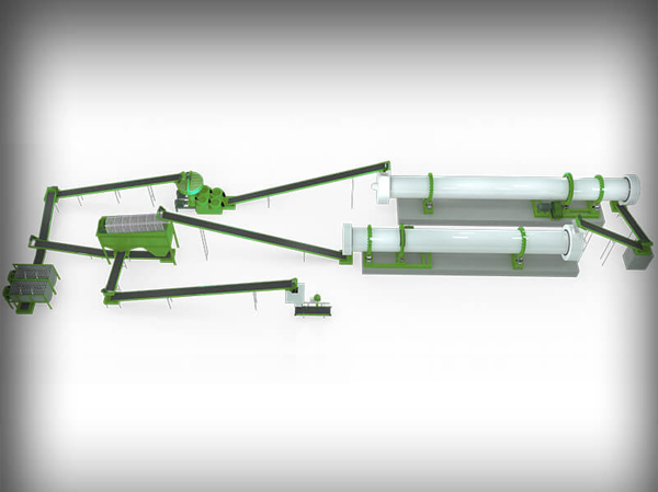Автоматическая линия по производству удобрений из овечьего навоза