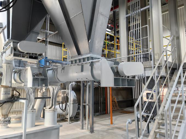 Линия по производству порошкового моющего средства для распылительных башен