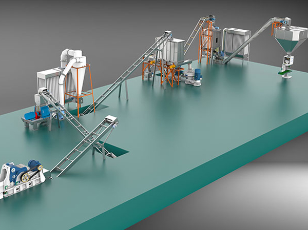 Производитель линии по производству биомассы из древесных щепок, опилок и пеллет