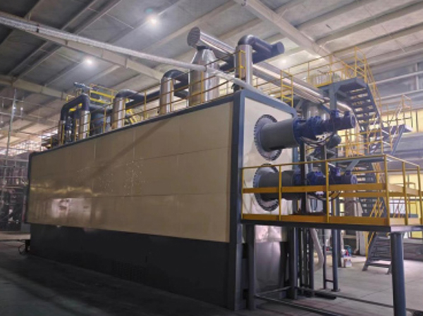 Установка пиролиза отходов пластика