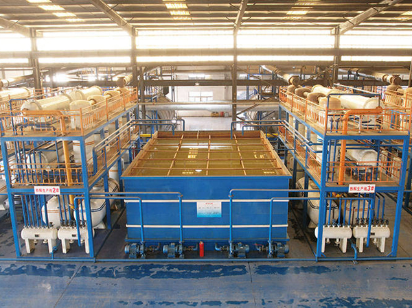 Завод по пиролизу отходов шин