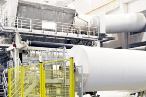 Линия по производству бумаги для автоматических туалетов