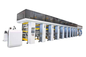 Высокоскоростная печатная машина с электронным валом