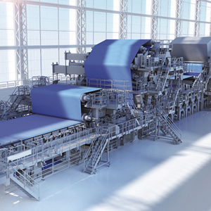 Линия по производству бумажной массы