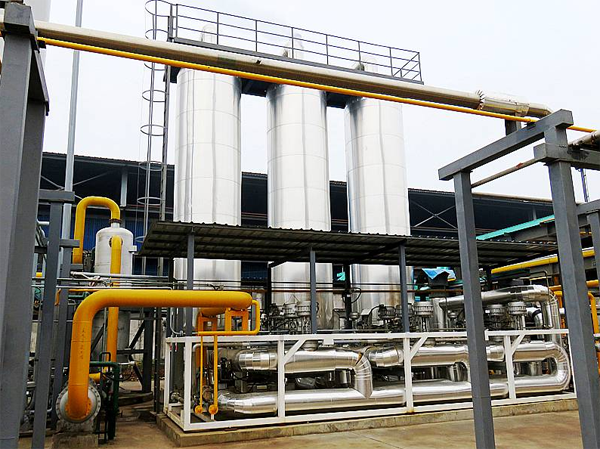 Установка для очистки и извлечения сжиженного газа NGL