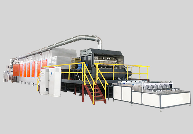 Машина для производства лотков для яиц из целлюлозы