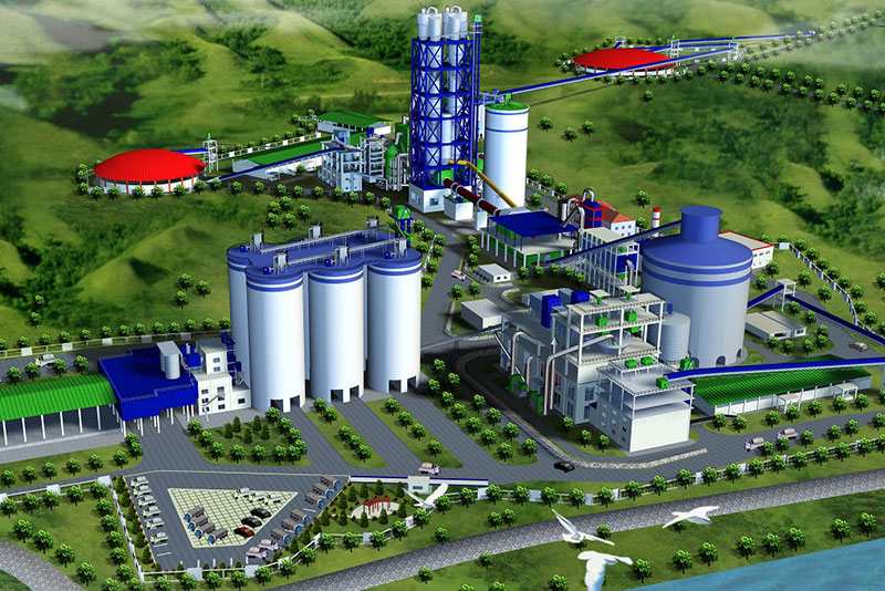 Производитель новой автоматической линии по производству сухого цемента