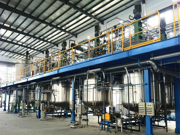 Производитель автоматической линии по производству полиуретана на водной основе